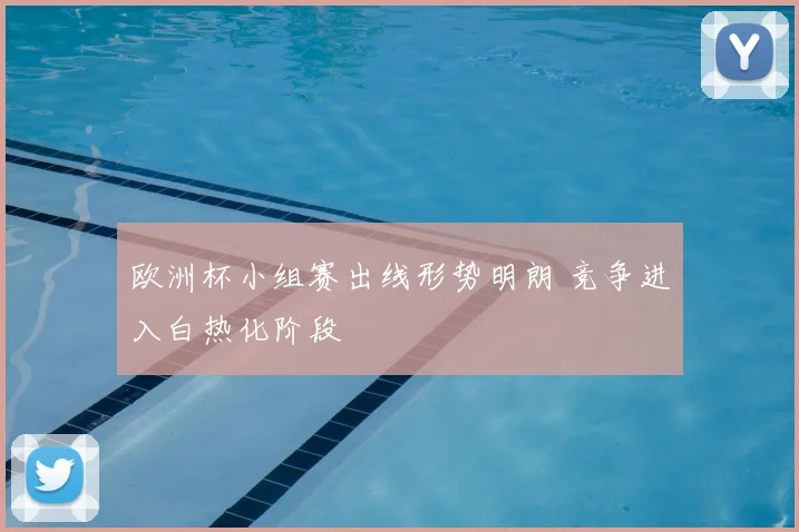 欧洲杯小组赛出线形势明朗 竞争进入白热化阶段